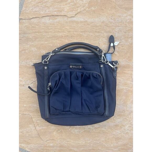 MZ Wallace Navy Blue Satchel/Handbag Crossbody